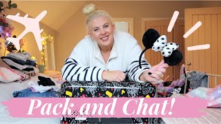 Comfort Watch : Homey Night In | Chat and Pack with Me for Disneyland Paris! Primark Disney Haul!