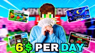 Make Minecraft Videos and Earn $6 Per Day 🤑 | Earn real money by Minecraft by C A Gaming 2,314 views 4 months ago 6 minutes, 1 second