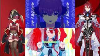Download lagu Elizabeth Rose Bloodflame & Houshou Marine sing OTONABLUE