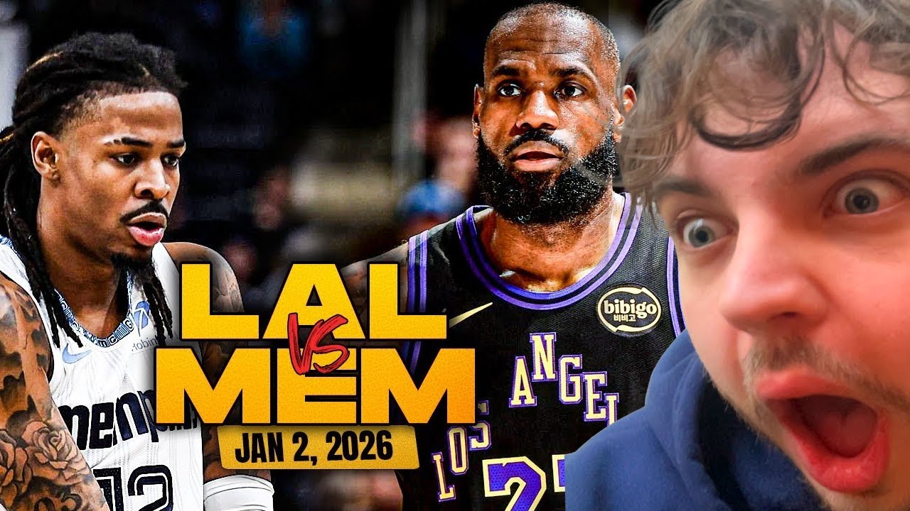 Crxshen Reacts To Los Angeles Lakers vs Memphis Grizzlies Full Game Highlights | Jan 2, 2026 !