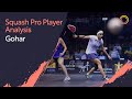 Squash Pro Player Analysis: Gohar
