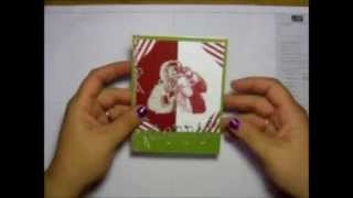 Split Image Christmas Card