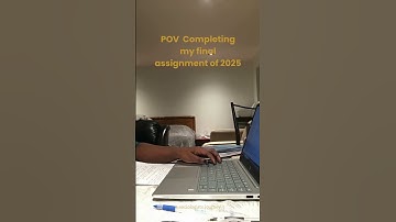 POV  Completing my final assignment of 2025 #studentlife #study #assignment #exam #shorts #students