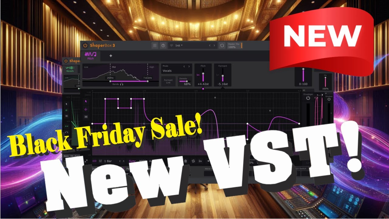 【New VST & Black Friday!】Game-Changer? Best Modulation FX Plugins! Cableguys ShaperBox PitchShaper