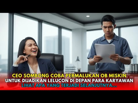 “Jika Bisa Membaca Ini, Kau Jadi Direktur!” Tantang CEO Sombong, Ternyata Pria Miskin Itu Bisa 9 Bhs
