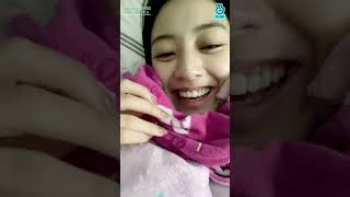 Jihyo Feels Safe Inside Momos Towel Which She Might Or Might Not Have Stolen