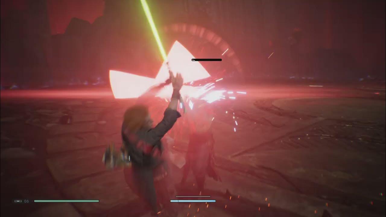 SW Jedi Fallen Order (PS5) Battle Grid (Jedi Grandmaster) Cal Kestis vs Taron Malicos YouTube