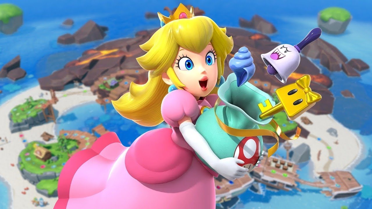 Super Mario Party Jamboree Princess Peach🩷 - YouTube