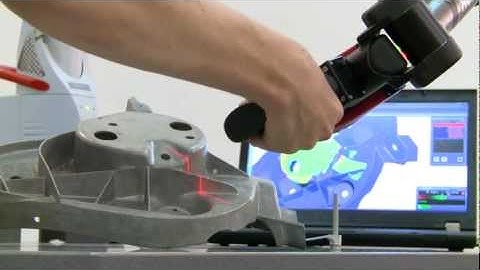 ROMER Absolute Arm with integrated laser scanner