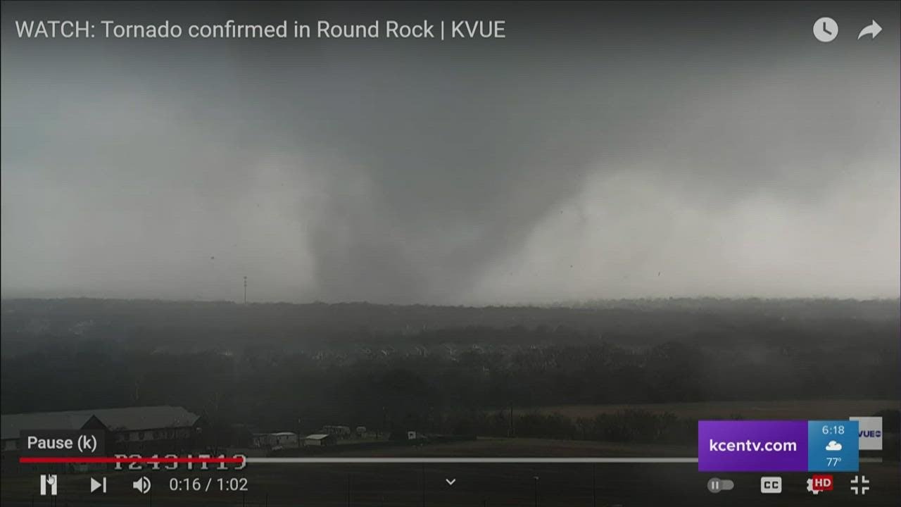 VIDEO: Tornado touches down in Central Texas - YouTube