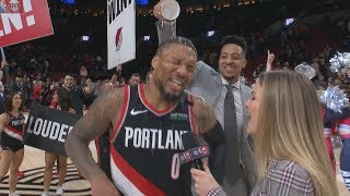 Damian Lillard Career High 61 Points vs Warriors! 2019-20 NBA Season