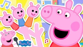 Five Finger Family | Peppa Pig Nursery Rhymes &amp; Kids Songs
