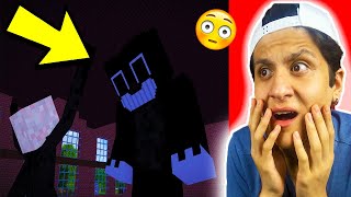 Cartoon Cat Vs Slenderman Mi̇necraft Ani̇masyonlari Tepki
