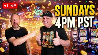 Back in Vegas! Sunday Slots LIVE at Rio screenshot 4