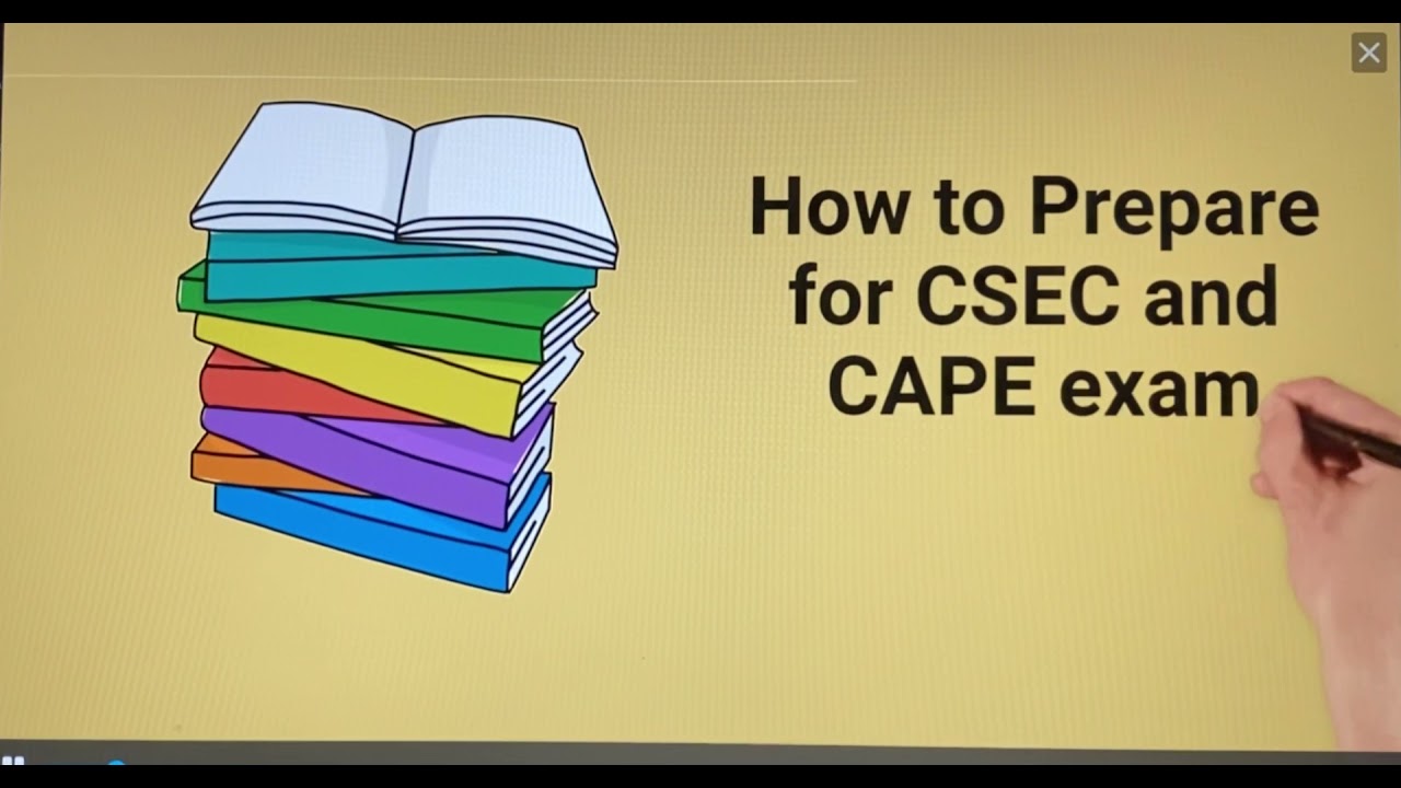 How to study for CSEC and CAPE exam overview