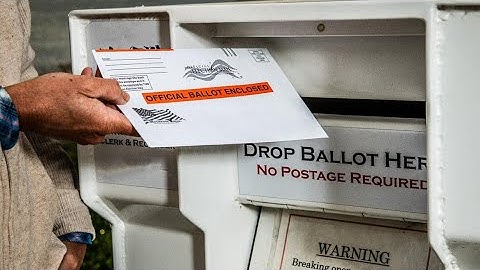 Mail-in ballots come 