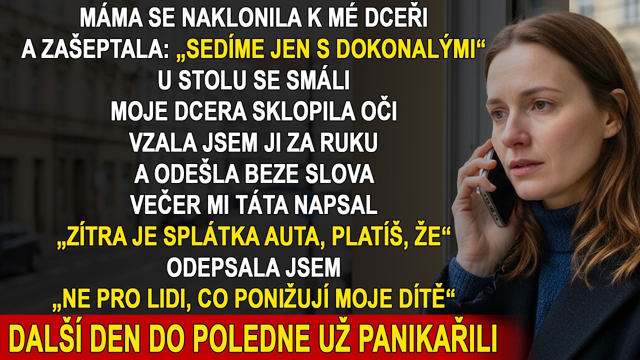 Po šesti měsících v zahraničí jsem se vrátila domů  Moje ložnice byla dětský pokoj a máma řekla „J