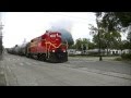 Florida Northern Railroad Street Running in Ocala, Florida thumbnail