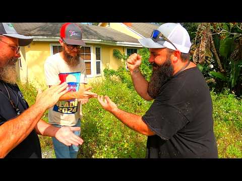 This weeks DREAM TEAM tears up this CRAZY overgrown lawn!