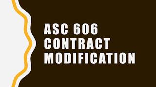 Famous ASC 606 Contract modifications Wealth