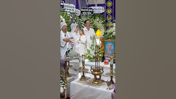Vợ Các Con Các Cháu Quy Tụ Bên Linh Cửu Cụ Ông Giuse Trần Văn Thán GX Liên Kim Sơn#shorts