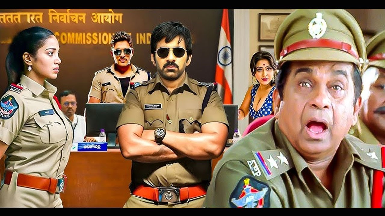 Superhit South Blockbuster Hindi Dubbed Action Movie || Raviteja, Suresh, Bramhananda | Action Movie