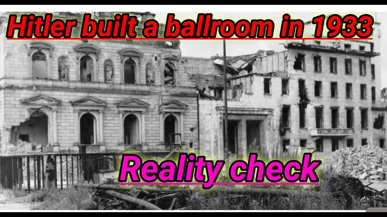 Hitler Build a Ballroom in 1933? | Real or Fake | Urdu Fact Check