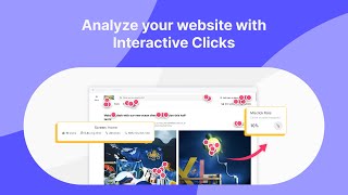 Analyze your website with Interactive Clicks