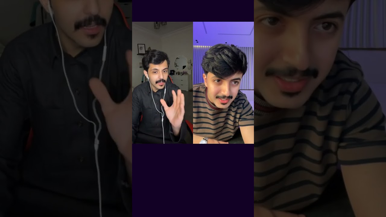بث عبدالعزيز الاسلمي  قست مع حاتم الحربي وهل بينهم مشاكل مثل ما الجمهور يقول😱التمثيل اسهل من التقديم