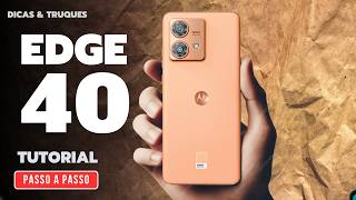 Como ajustar o volume do som do alarme no Motorola EDGE 40
