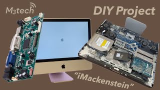 Project iMackenstein  Turning An Old iMac Into An 'Apple' Monitor