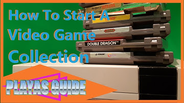 How to start a video game collection