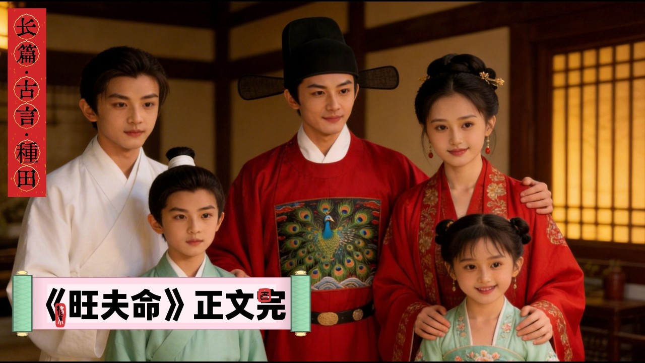 11.長篇小說《旺夫命》正文完結：衛天官加官承聖寵，賢夫人持家聚溫情 。漕帥功成歸帝闕，合家歡暖啟新程。