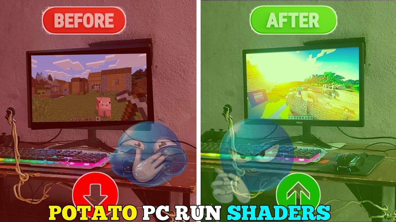 Minecraft Shaders on Low-End PC – GT 730 + i7 Test!"🥵