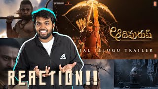 Adipurush Official Trailer | REACTION!! | Prabhas | Kriti Sanon | Saif Ali Khan | Om Raut | UV