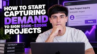 How to start capturing demand to sign $50k-$250k projects (B2B software development)