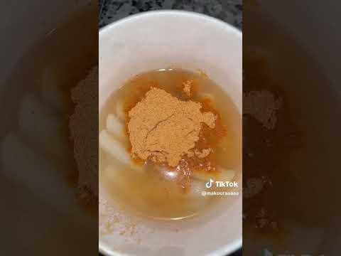 POV: me making quick midnight snack, Korean cup tteokbokki