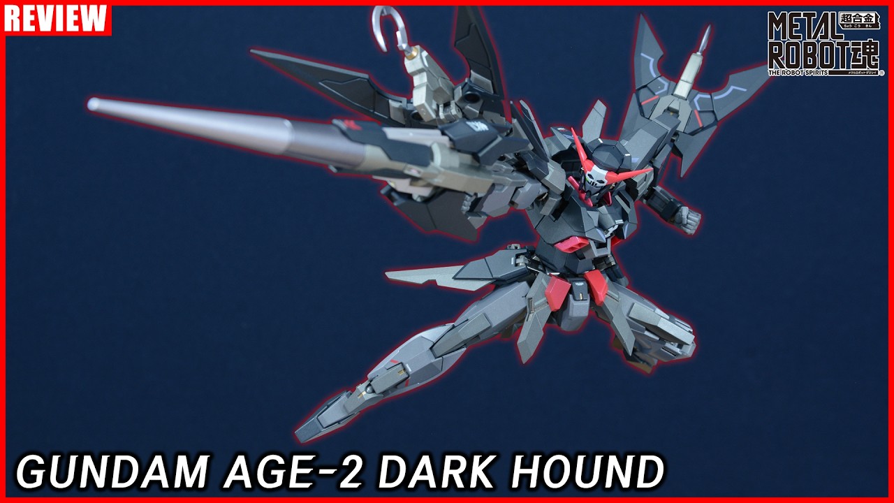 METAL ROBOT SPIRIT (SIDE MS) GUNDAM AGE-2 DARK HOUND [REVIEW