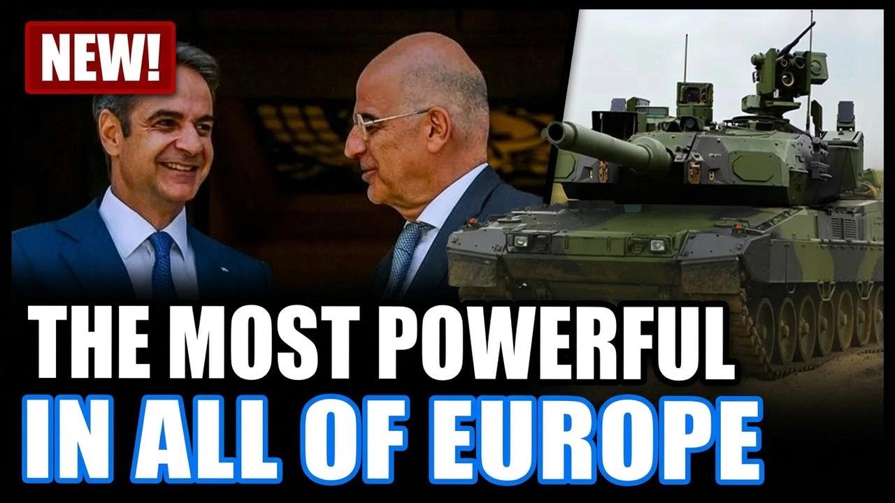 It's Official: Greek Army Upgrading 180 Leopard 2A4 Tanks to 2A8 Standard