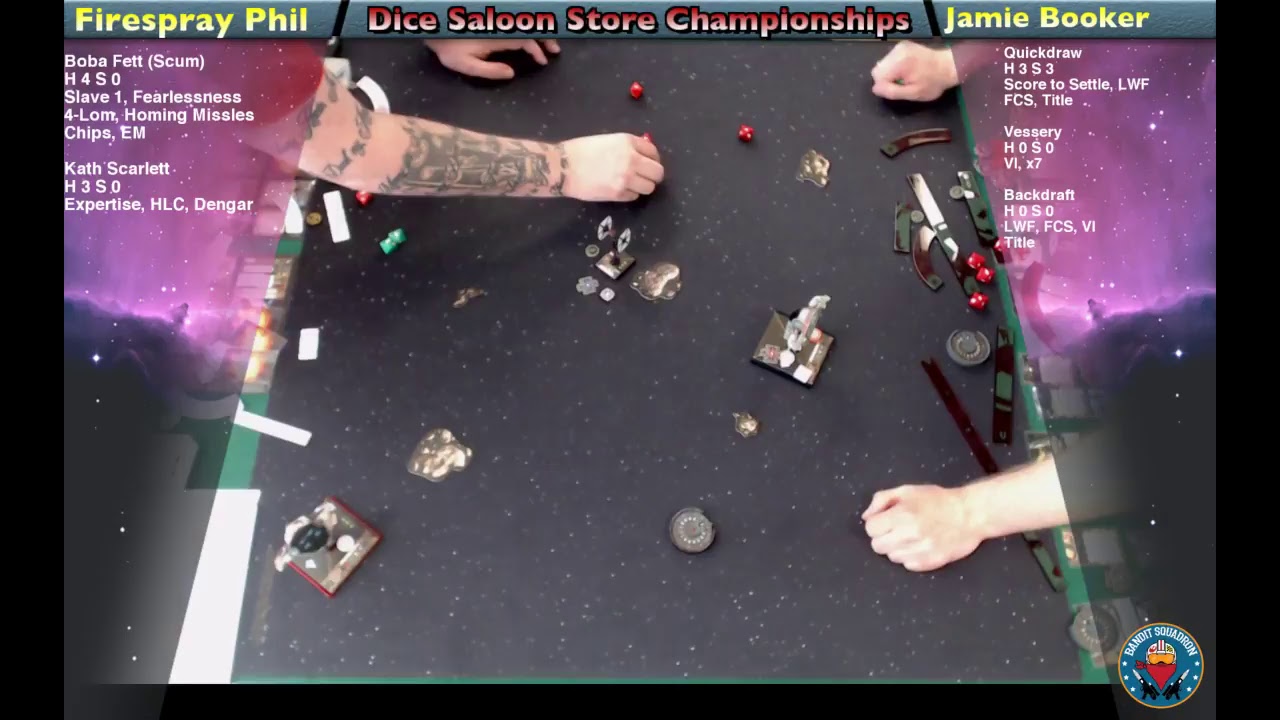 Dice Saloon 2017 Store Championships Match 4 Phil "Firespray" GC vs