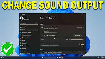 How To Change Sound Output Device in Windows 11 - Quick Fix