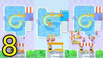 My Aquapark: Idle Water Empire Gameplay Walkthrough Part 8 (Ios.Android) #gamingvideos
