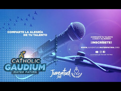 Azeneth González invitación CATHOLIC GAUDIUM Juventud Mater Fátima