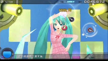 Hatsune Miku: Project Diva 2nd (PSP) Yellow