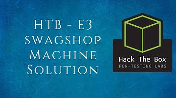 HTB-E3 Swagshop Machine Walk-through | Tamil