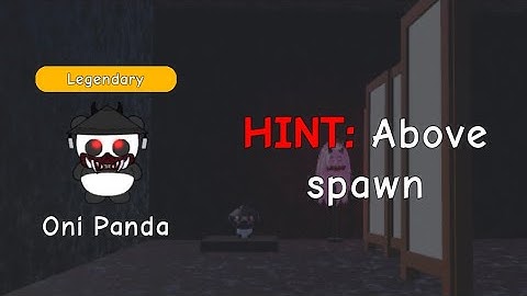 How To Get The “Oni” Panda | Find The Pandas #roblox #panda