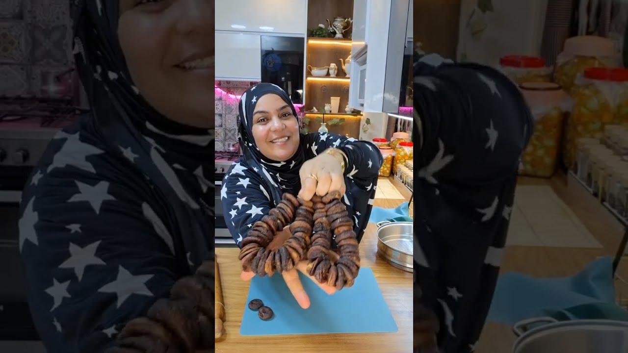 أستاهل سقفه كبيره👏عملتلك التين المجفف من غير شمس ولا فرهده🙃 مستحيل تشتري الجاهز تاتي لذيذ صحي ومغذي 