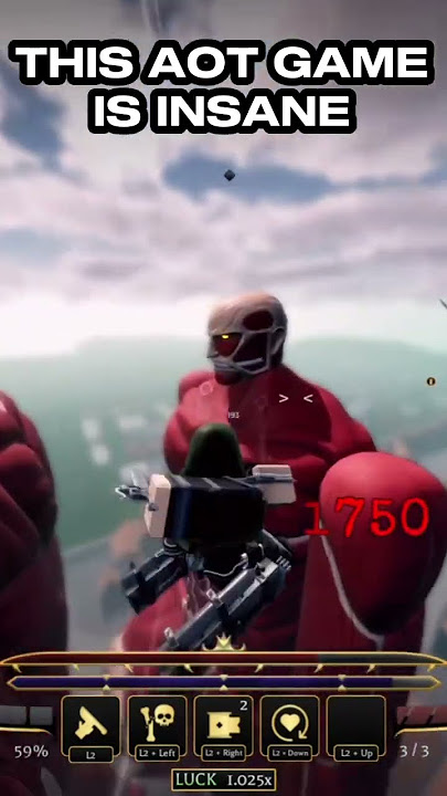 Game name: ATTACK ON TITAN REVOLUTION #fyp #aot #attackontitanrevolution #attackontitan