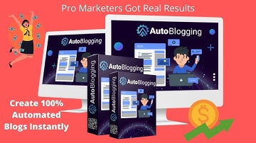 1-Click App Creates A 100% Automated Blog - The World’s First Auto Blogging App! Demo + Bonuses