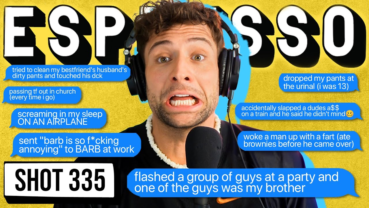 what's your cringiest moment? | SHOT 335 Espresso pod w/ Benedict Polizzi